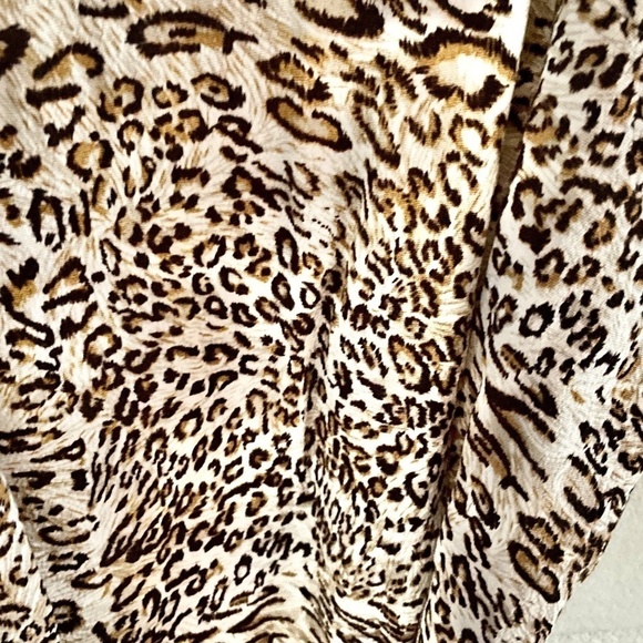 REVOLVE x Heartloom Mini wrap dress Leopard print Mobwife Lightweight S - Picture 7 of 10